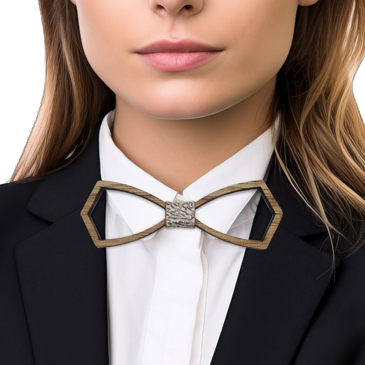 Wooden Bow Tie