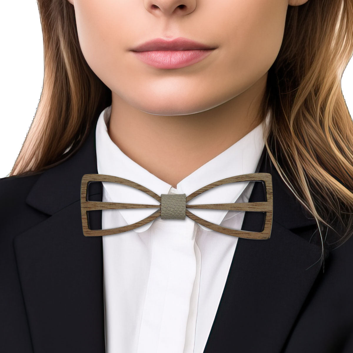 Wooden Bow Tie