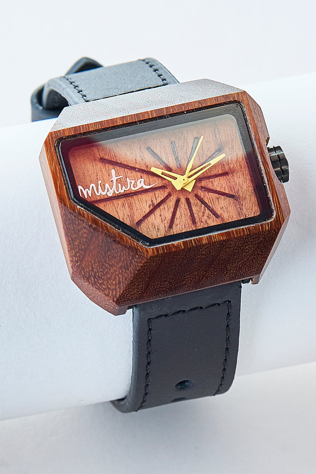 Juno Wooden Watch Navy Mistura Timepieces