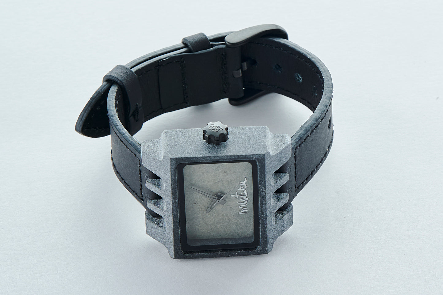 Lenzo Concrete Watch Black