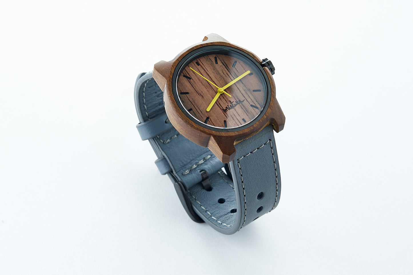 Marco Wood Watch Grey
