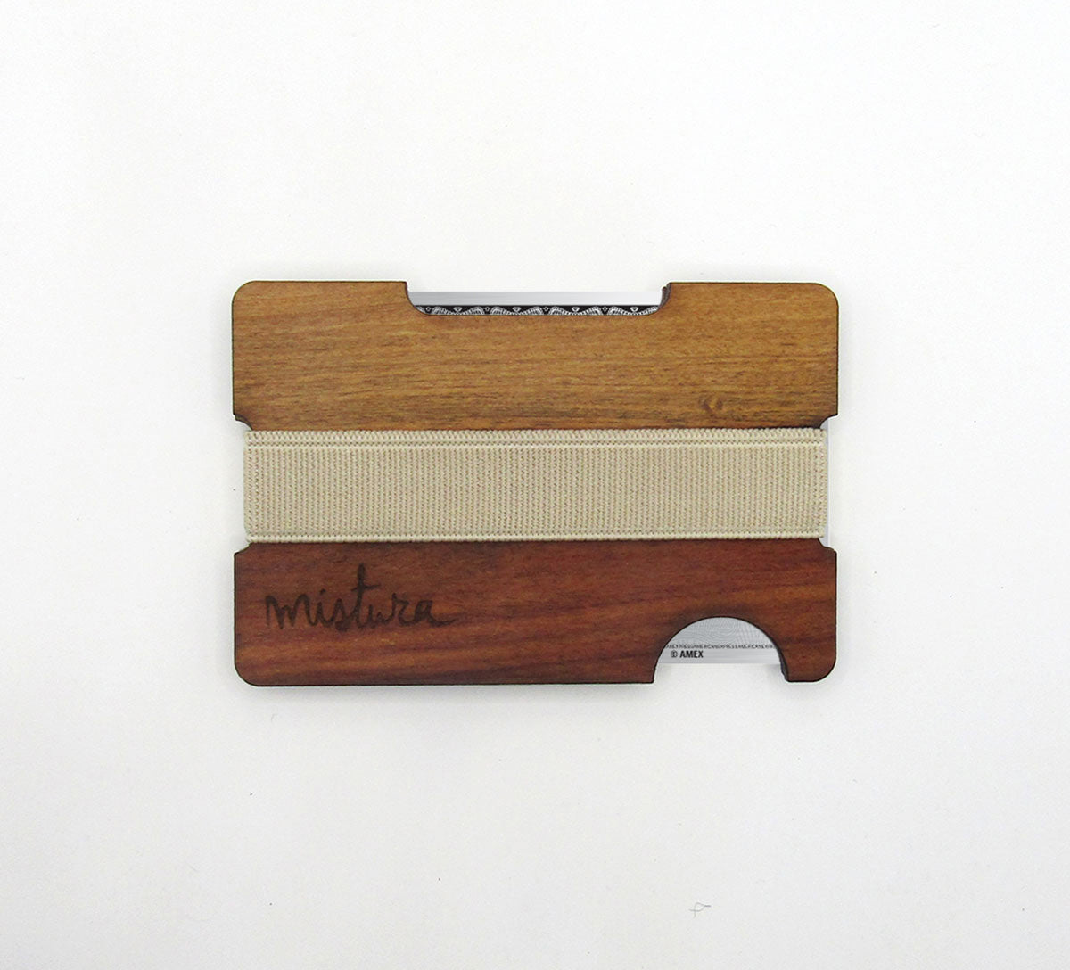 Wooden Mistura Cardholder