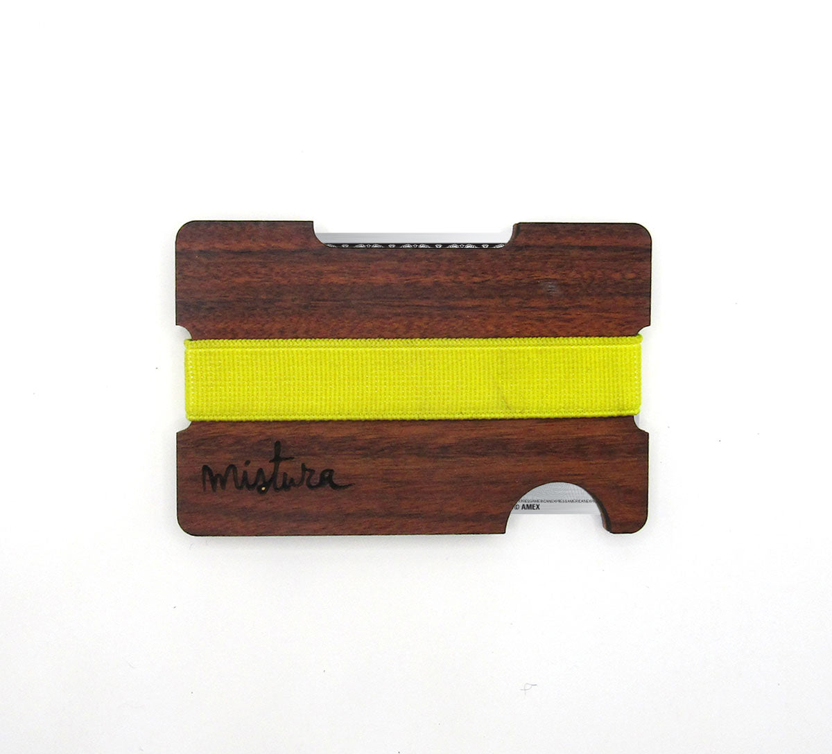 Wooden Mistura Cardholder