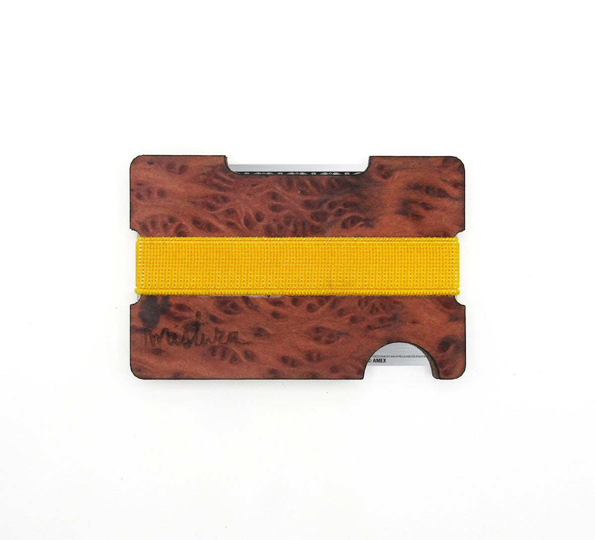 Wooden Mistura Cardholder