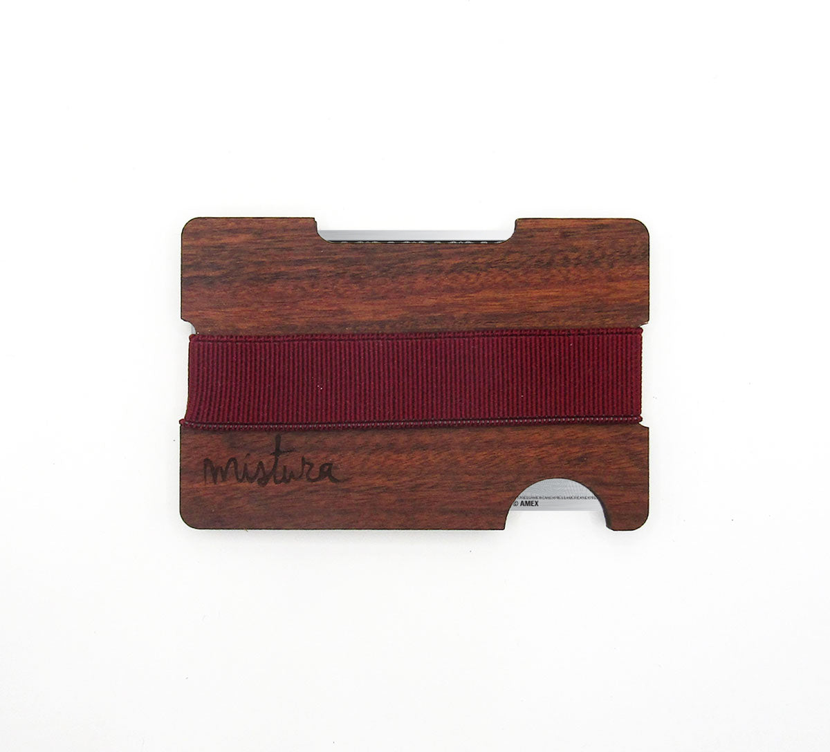 Wooden Mistura Cardholder