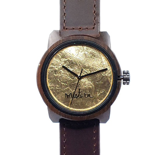 Marco Floral Watch Chocolate