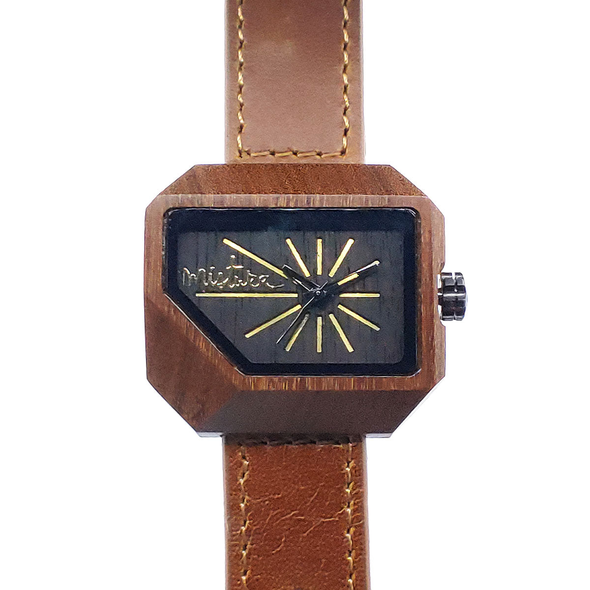 Juno Wooden Watch Brown