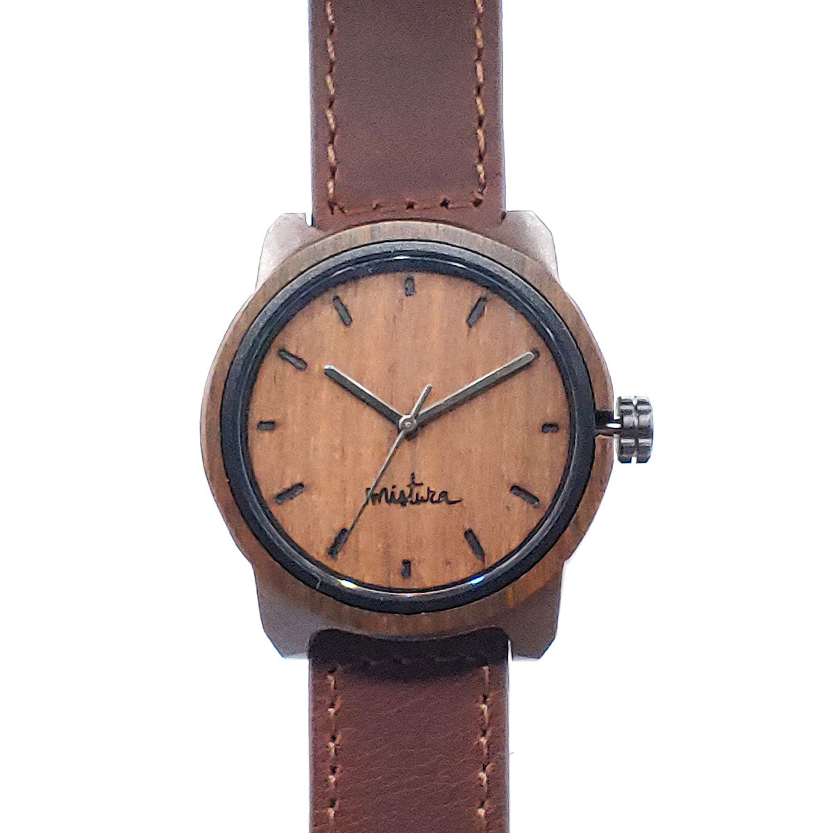 Marco Wood Watch Chocolate