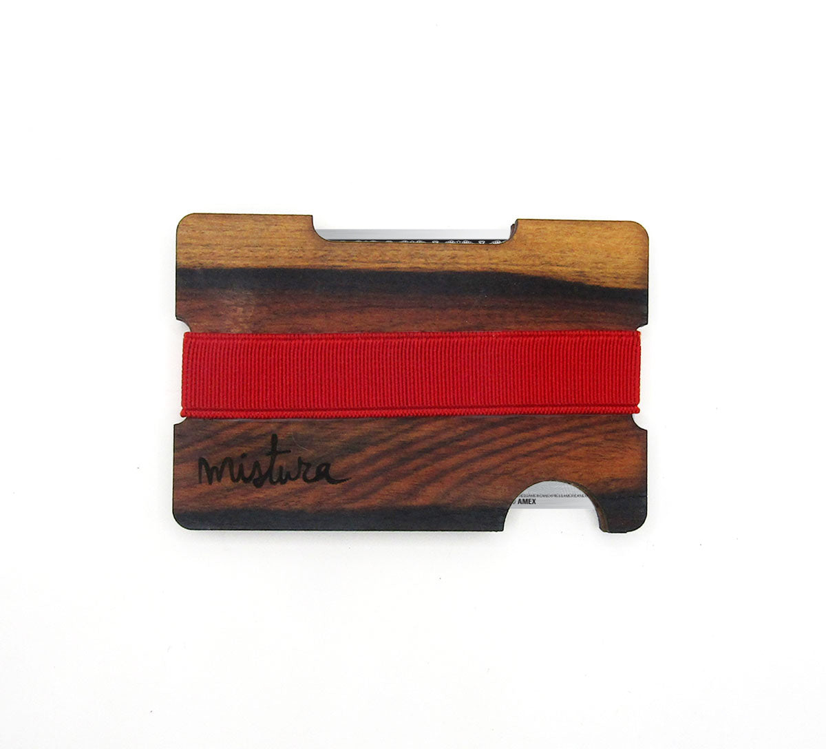 Wooden Mistura Cardholder