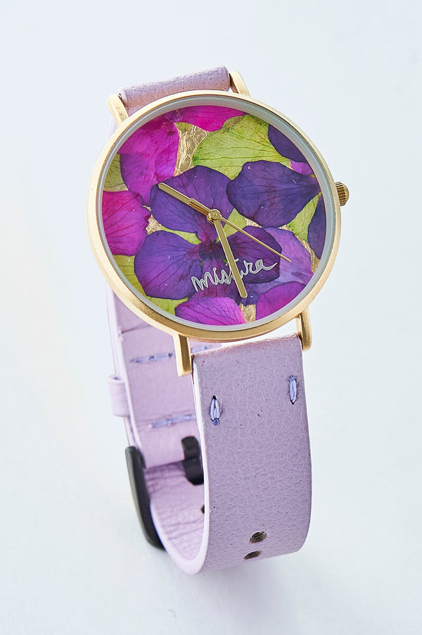 Manta Floral Brown